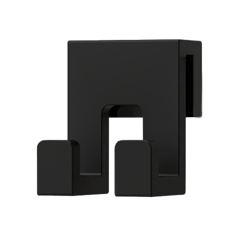 Luca Varess douchehaak mat zwart