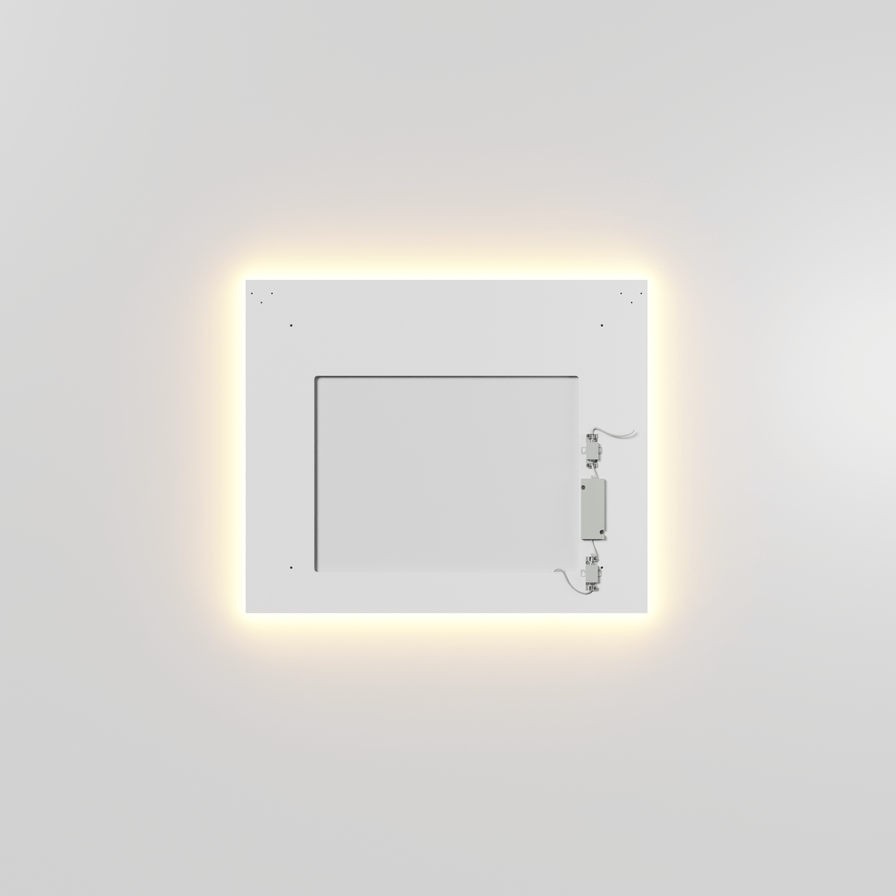 Luca Varess LED Spiegelschrankbeleuchtung: 90 x 75 cm,