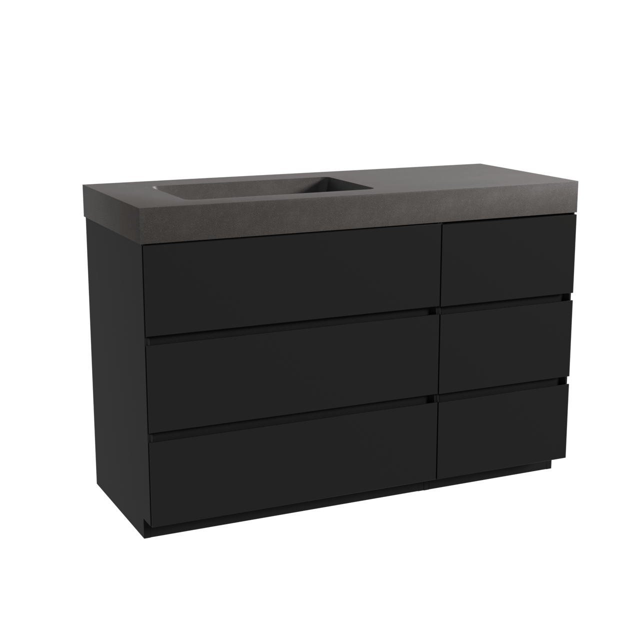 Storke Edge badkamermeubel met Scuro High Wastafel