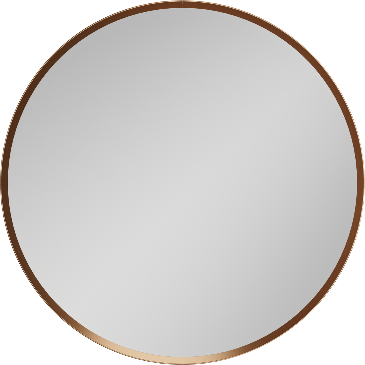 Balmani Auro ronde toiletspiegel Brushed Rosegold Ø 45 cm