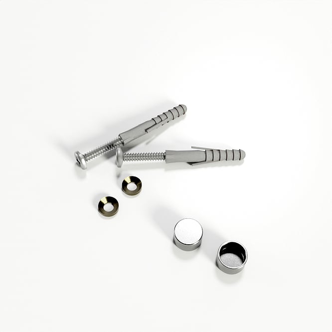 SanyOne Roxy meuble wc suspendu 40 x 22 cm blanc avec Roxy lavabo en marbre composite brillant