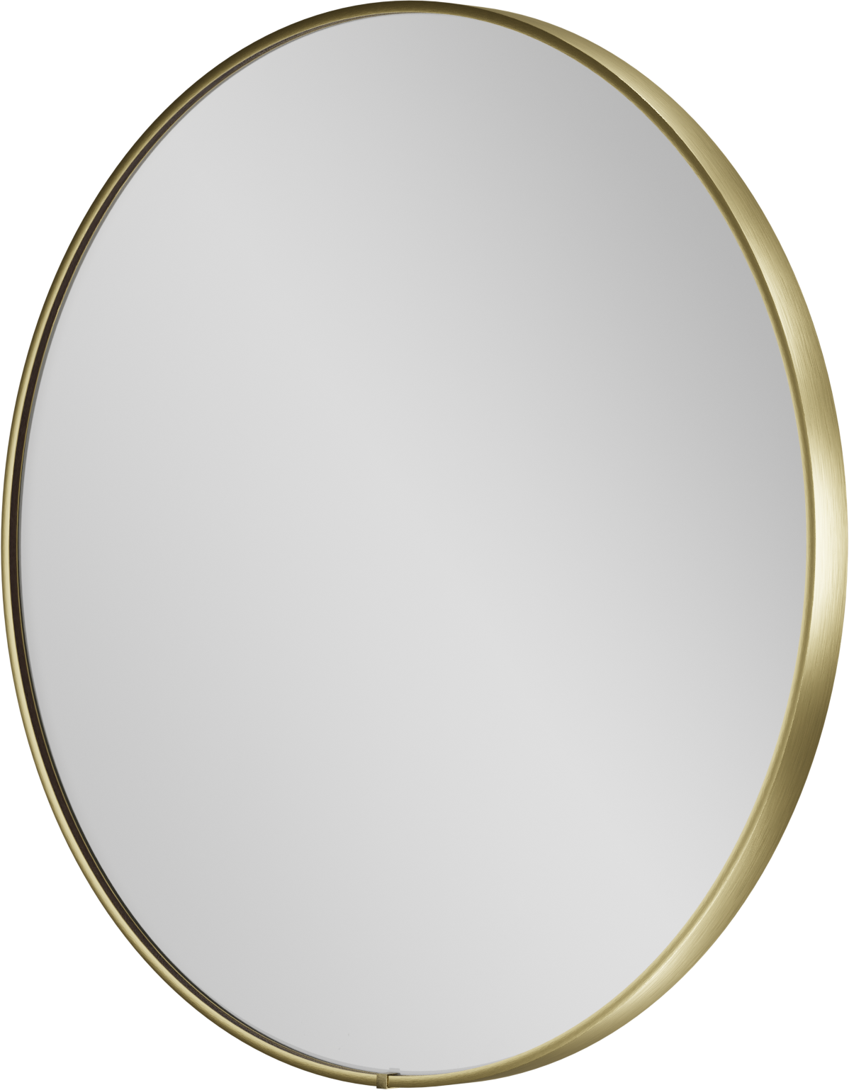 Balmani Secret miroir rond Brushed Champagne Gold lumineux et anti-buée Ø 70 cm