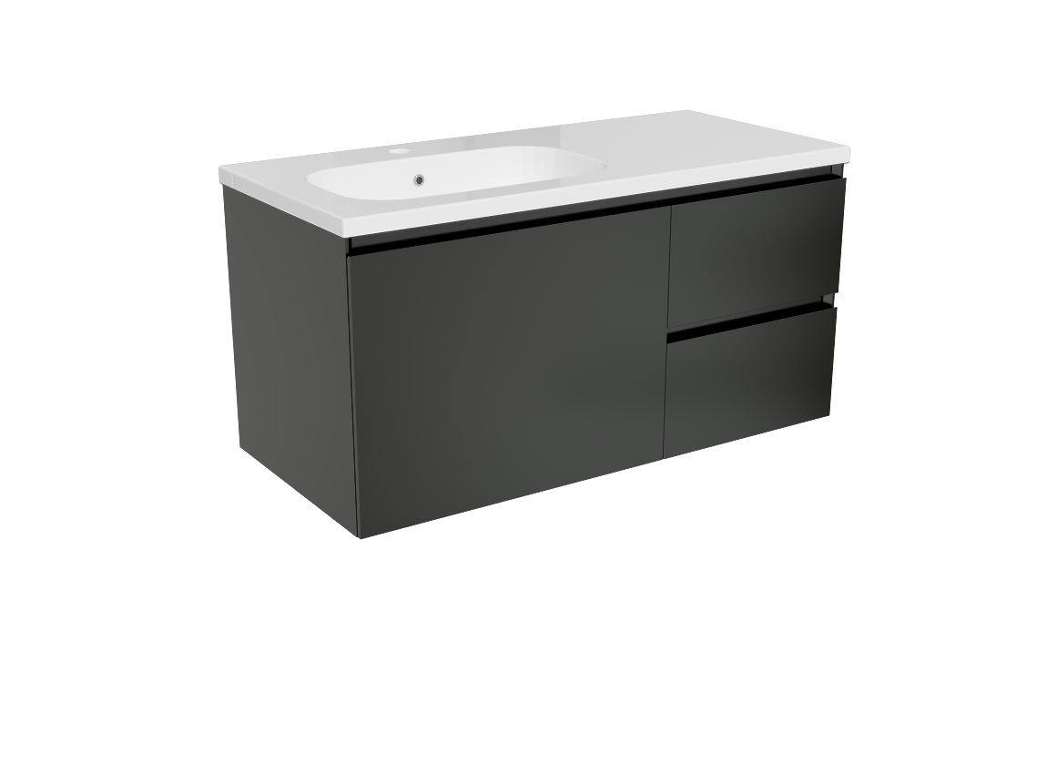 Storke Edge badkamermeubel met Planza Wastafel