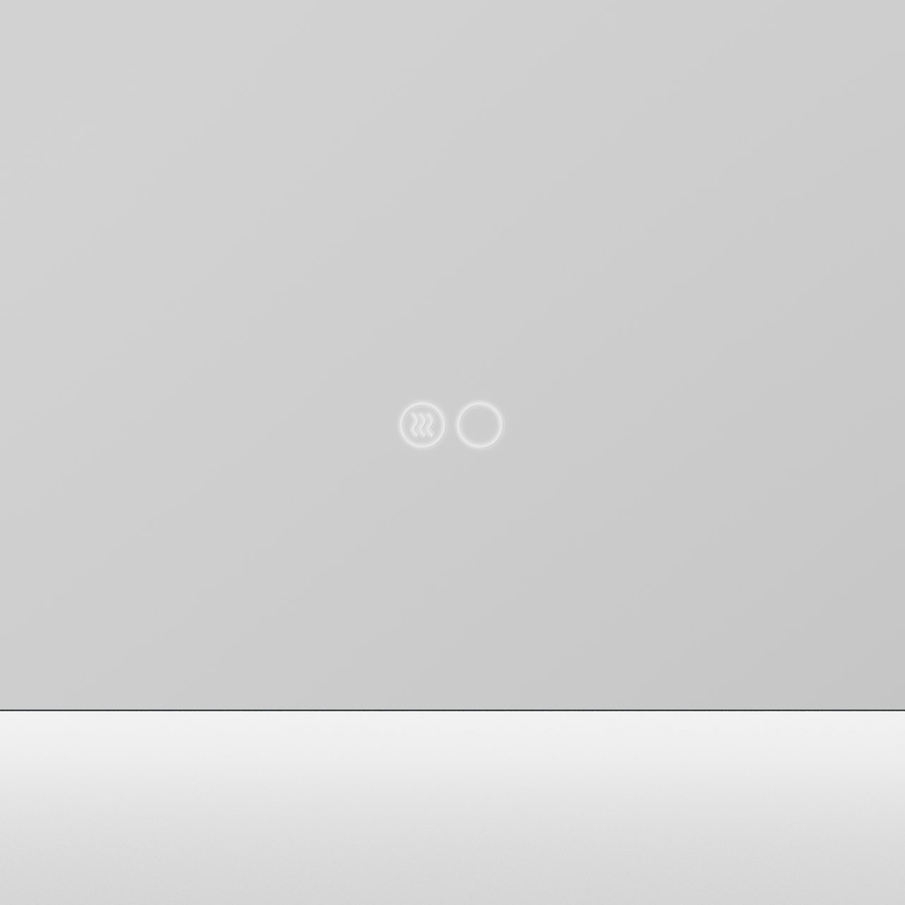 Balmani Giro Touch miroir rectangulaire lumineux et anti-buée 135 x 65 cm