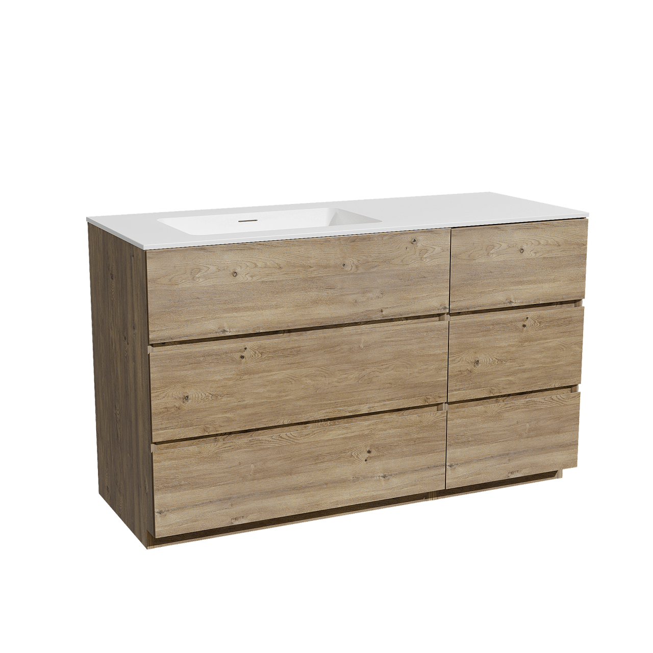 Storke Edge Badmöbel mit Mata Waschtisch