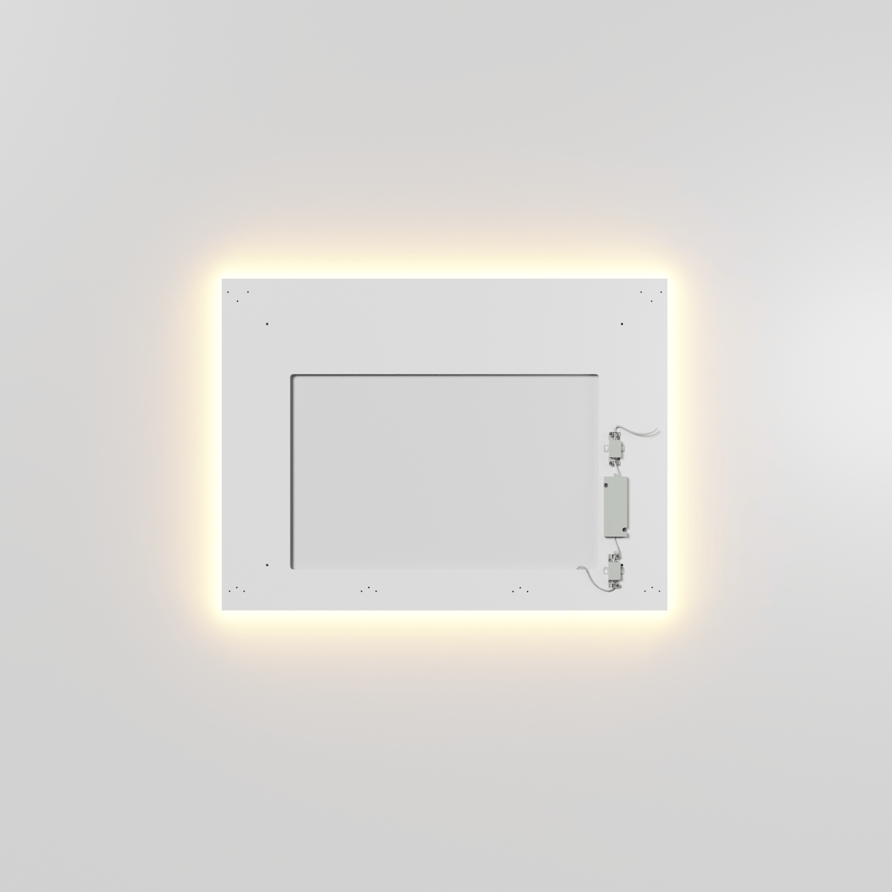 Luca Varess LED Spiegelschrankbeleuchtung: 100 x 75 cm,