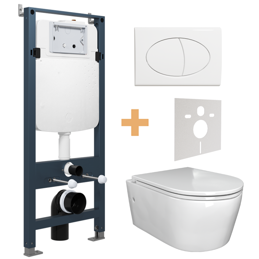 Pack WC promo Linie Ilana avec WC suspendu Zeno