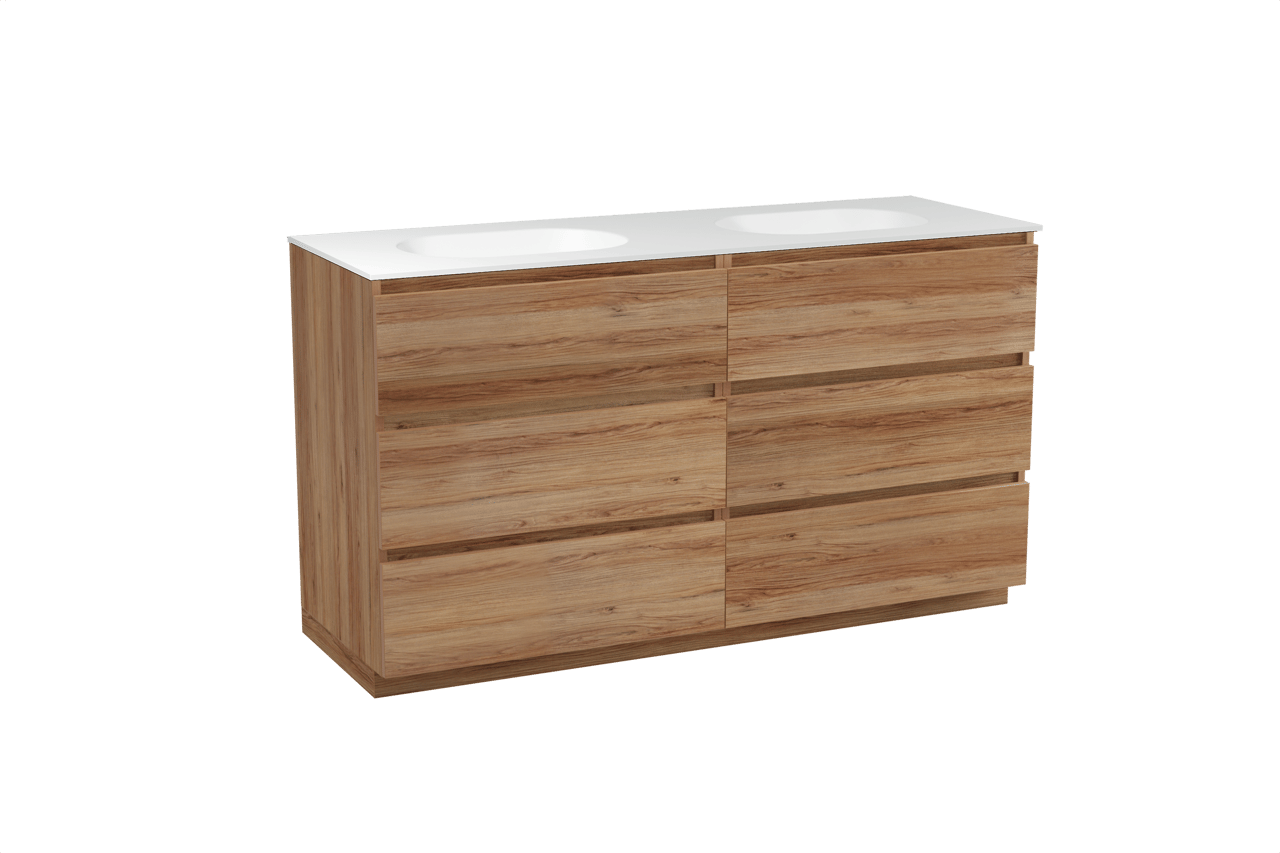 Balmani Lucida Badmöbel Set mit Tablo Oval Waschtisch