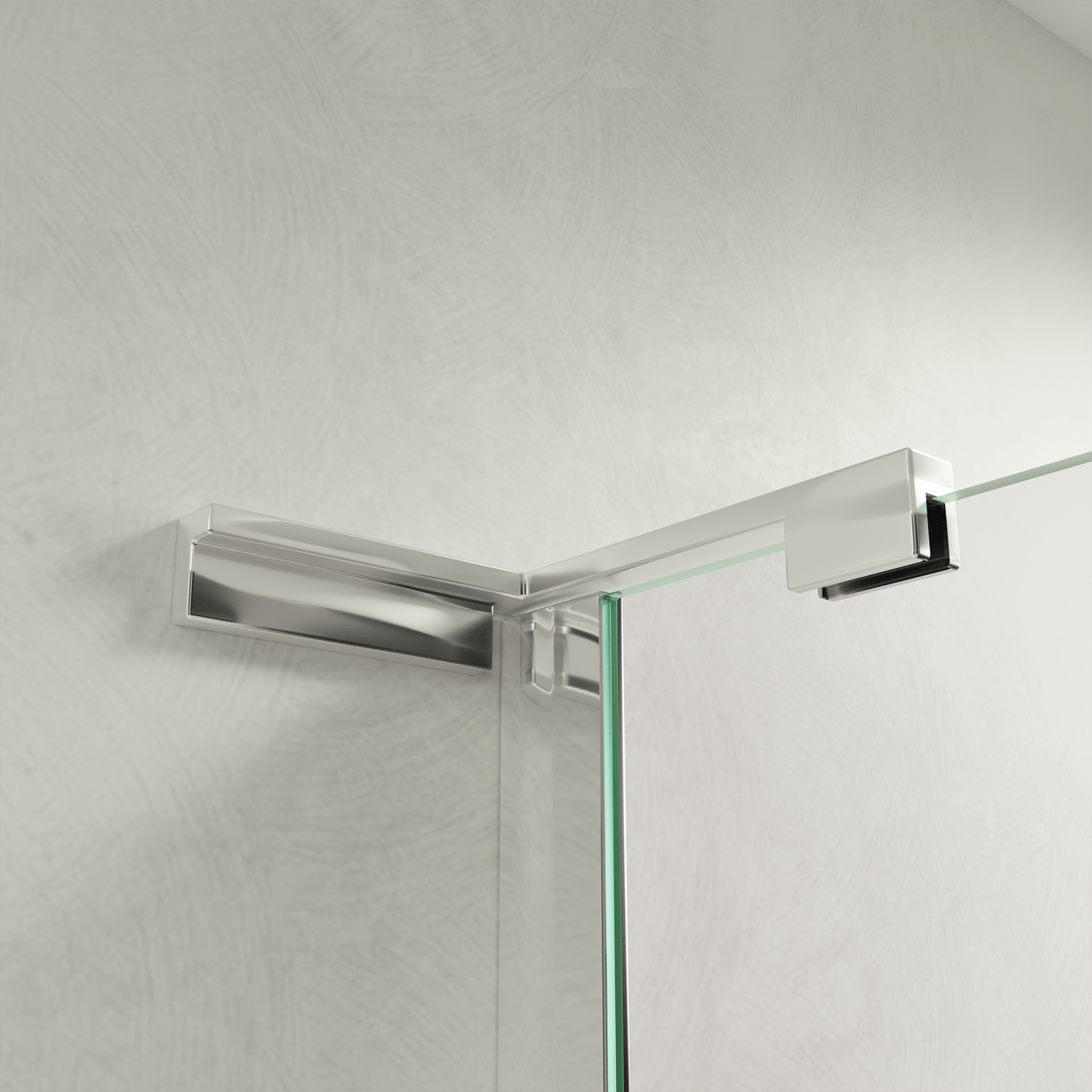 Balmani Modular L-Shape rechts profielenset glanzend chroom