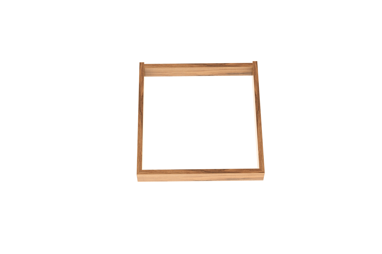 Balmani Lucida socle pour colonne salle de bains teck 45 x 33 cm