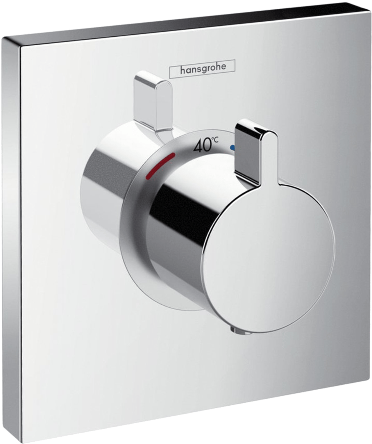 Hansgrohe Showerselect Highflow thermostatische inbouw douchekraan, inbouwelement niet inbegrepen