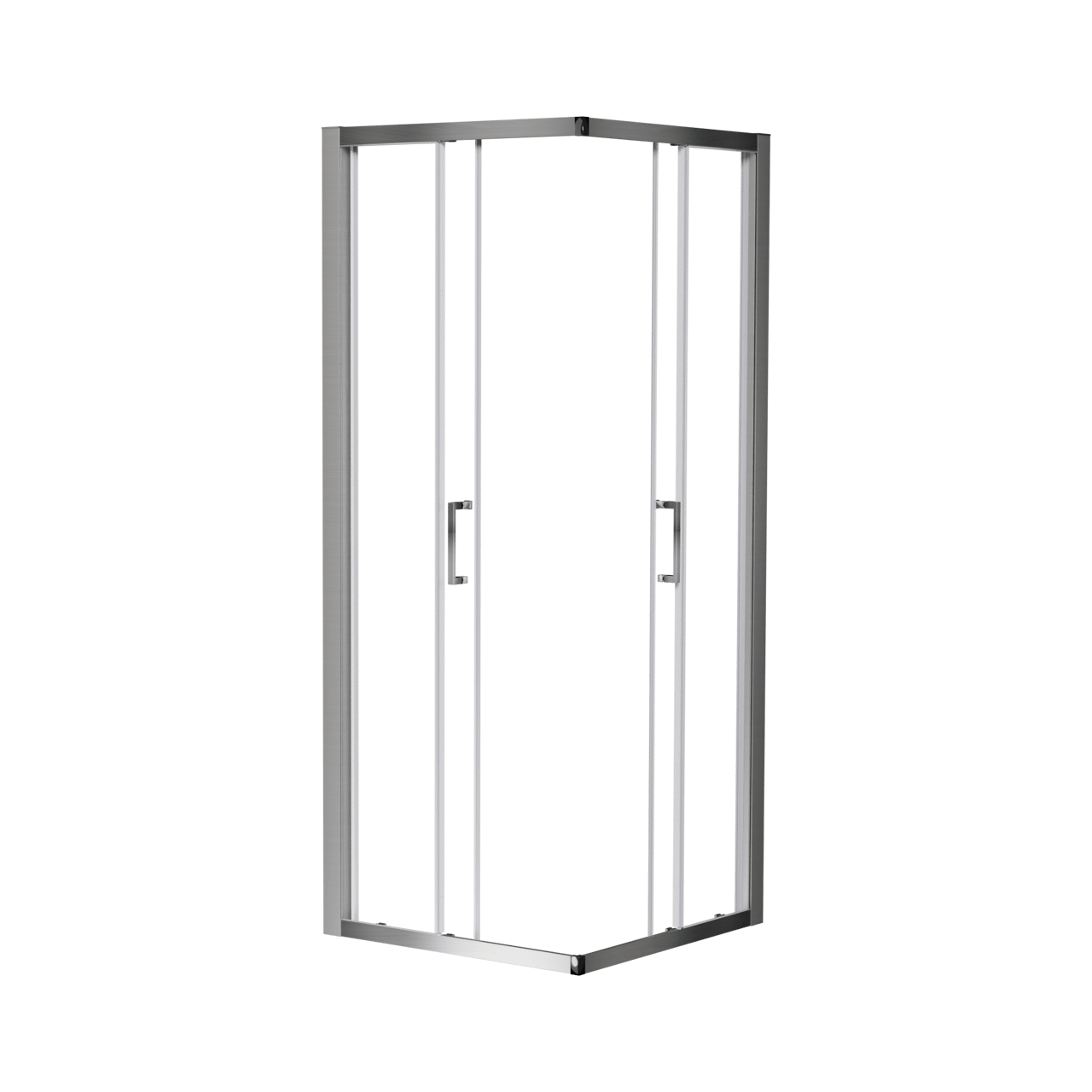 Luca Varess Talan douche schuifdeur 80 x 200 cm helder glas mat chroom profiel