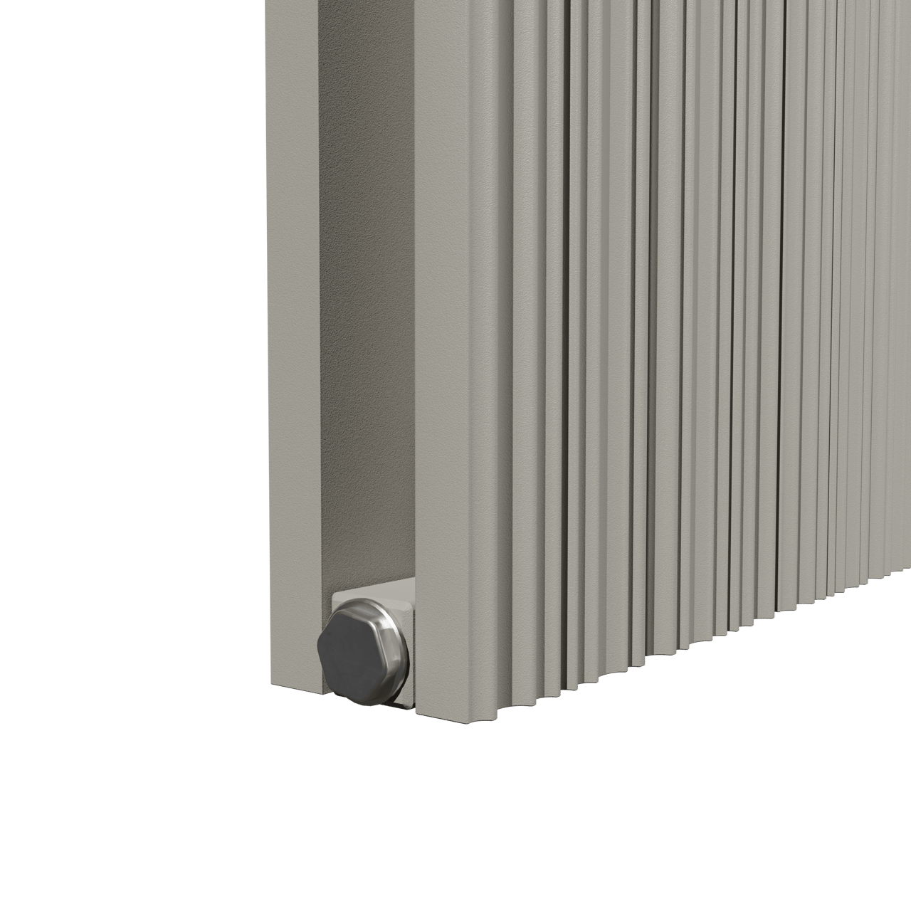 Vipera Mares dubbele handdoekradiator 37,5 x 180 cm centrale verwarming zijdegrijs zij- en middenaansluiting 1477W