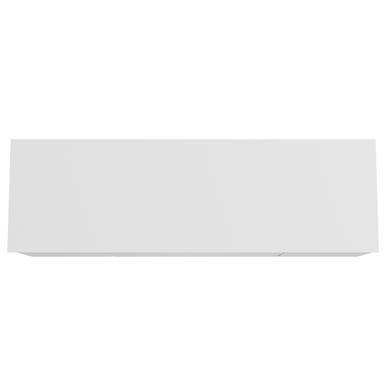 Balmani Mitra meuble salle de bains suspendu 180 x 55 cm blanc mat avec Stretto tablette simple ou double en solid surface blanc mat