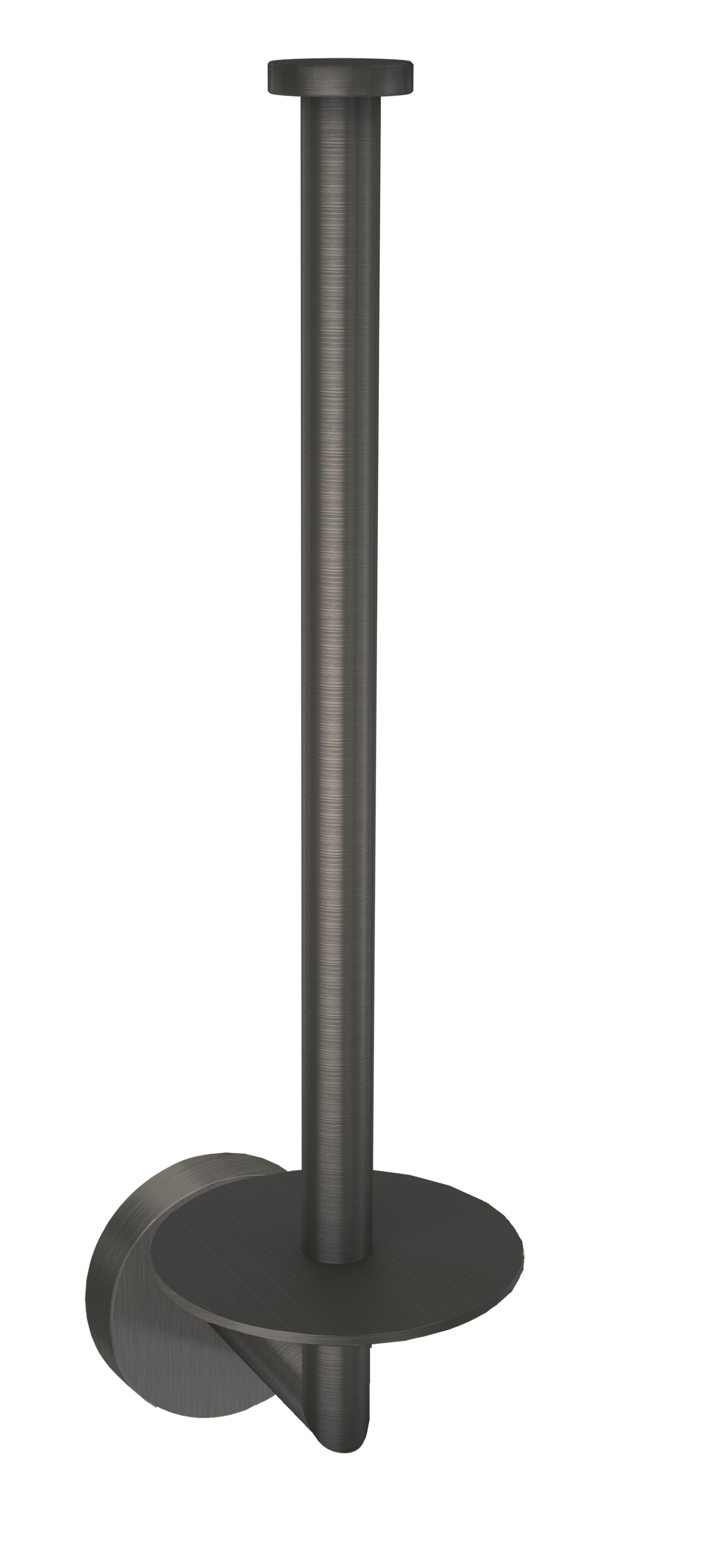 Blaufoss Harmony reserve wc-rolhouder Brushed GunMetal