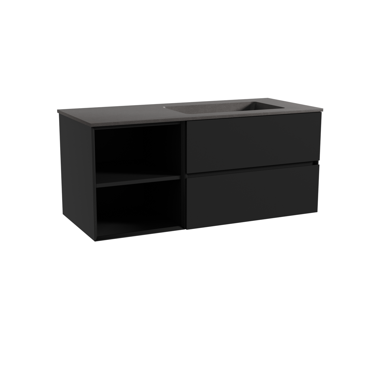 Storke Edge badkamermeubel met Scuro wastafel