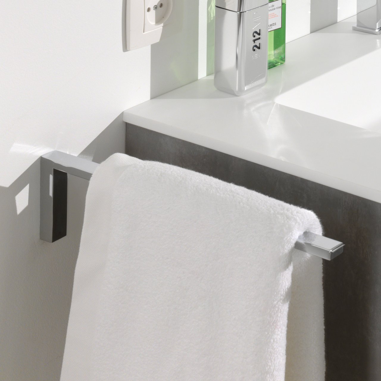 Blaufoss Noma handdoekhouder chroom 41cm