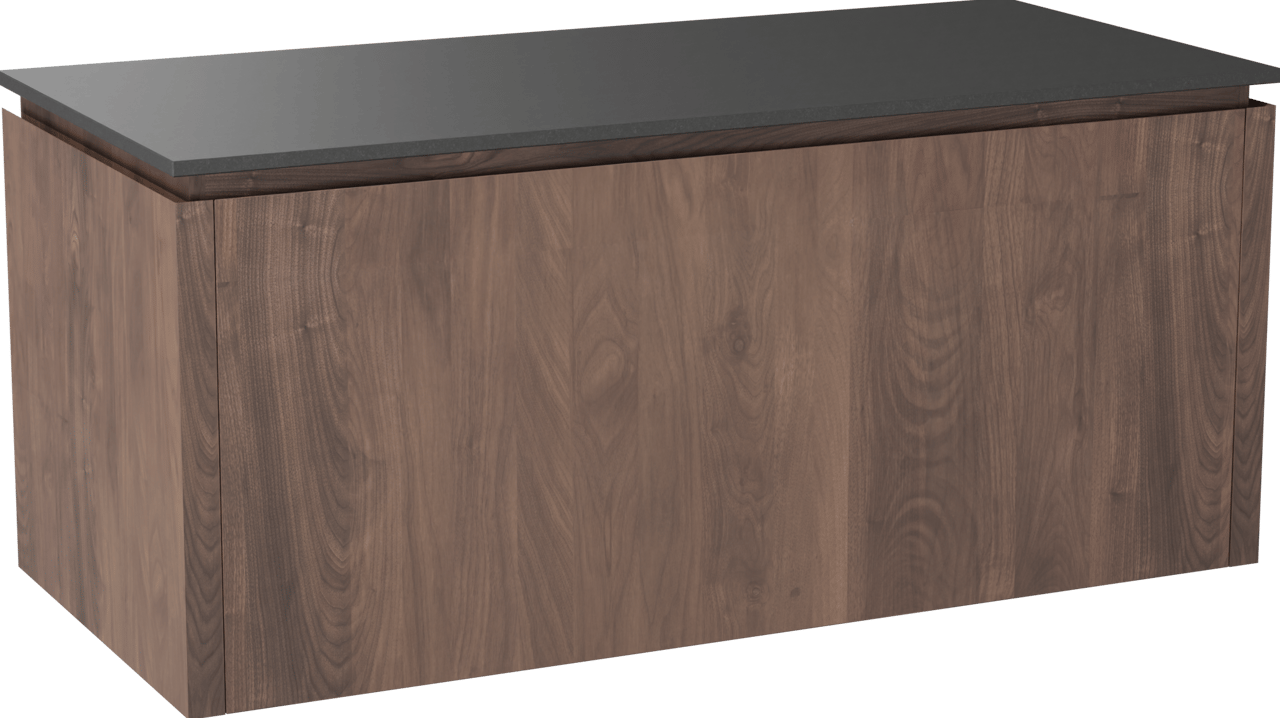 Balmani Eclips meuble salle de bains avec tablette pour vasques Stretto