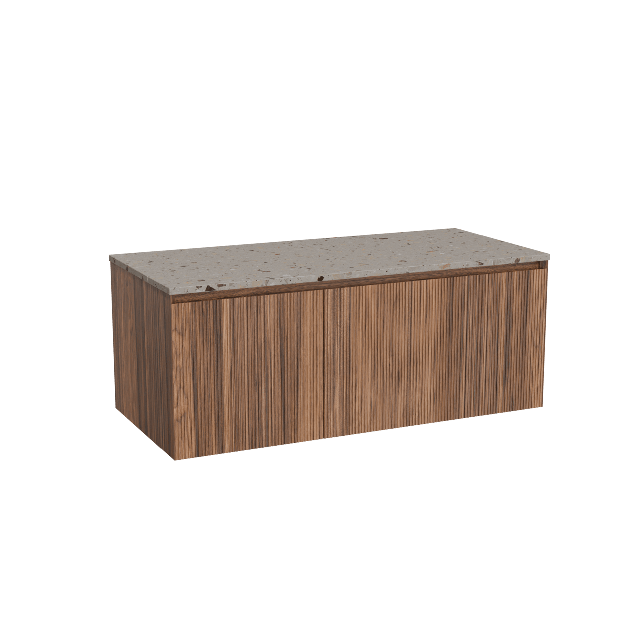 Balmani Fila meuble salle de bains avec tablette pour vasques Stretto