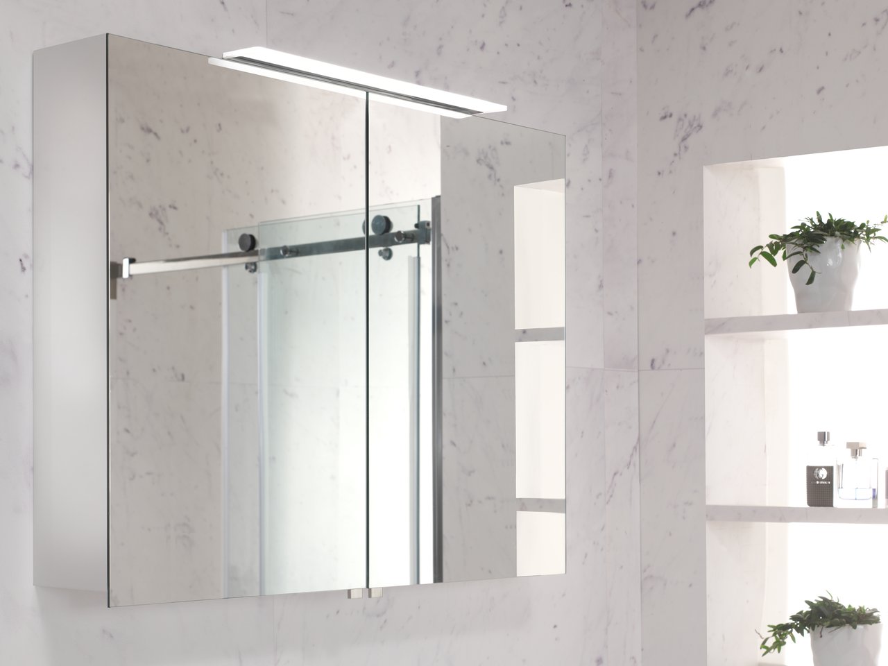 Balmani Livigno LED verlichting 50 cm chroom