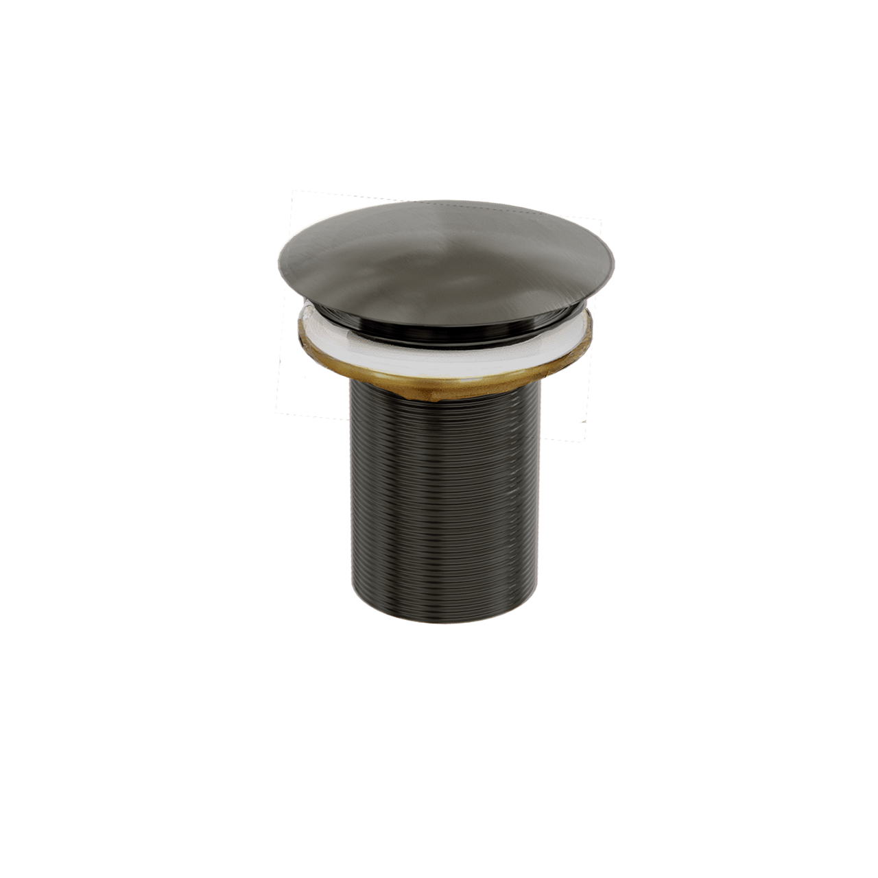 Balmani Accia waskom Brushed GunMetal roestvrij staal rond Ø 36 cm