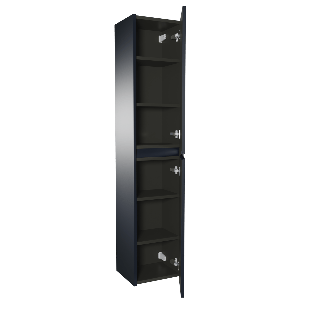 Storke Seda zwevend badkamerkast Nachtblauw 40 x 35 x 170 cm