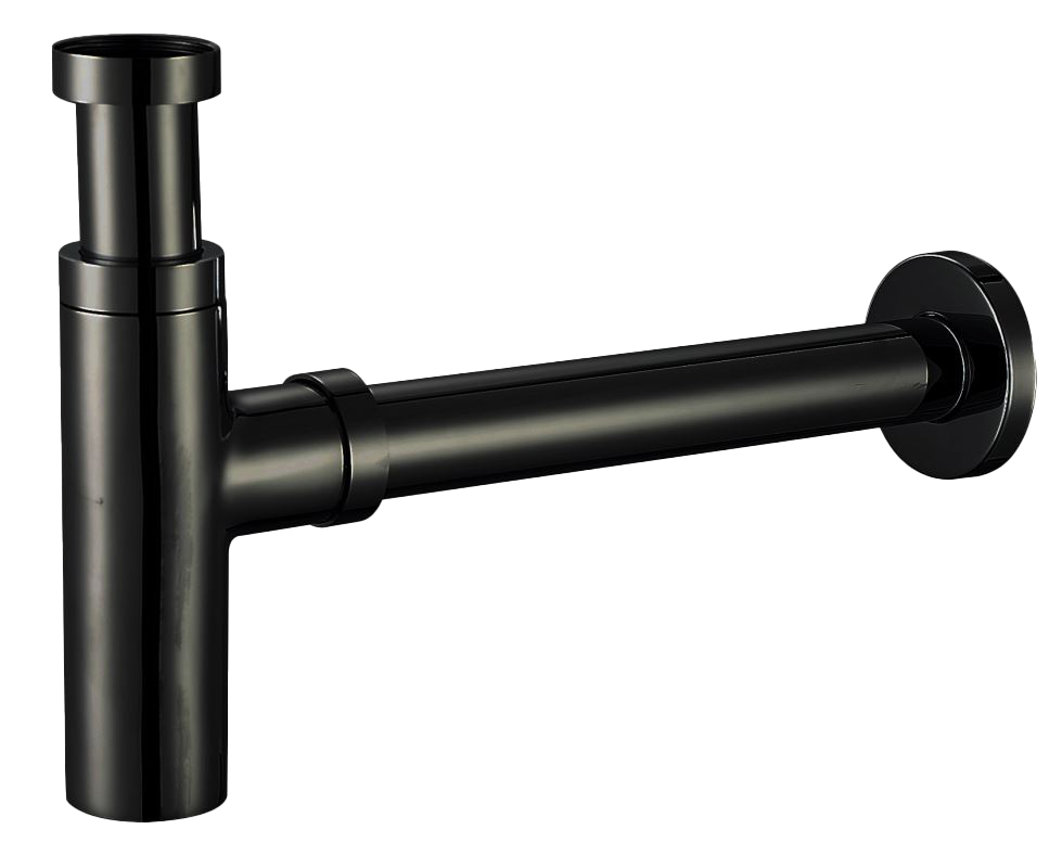 Santeg Styledrain LX Ablauf für Waschtisch, schwarz, 32 mm