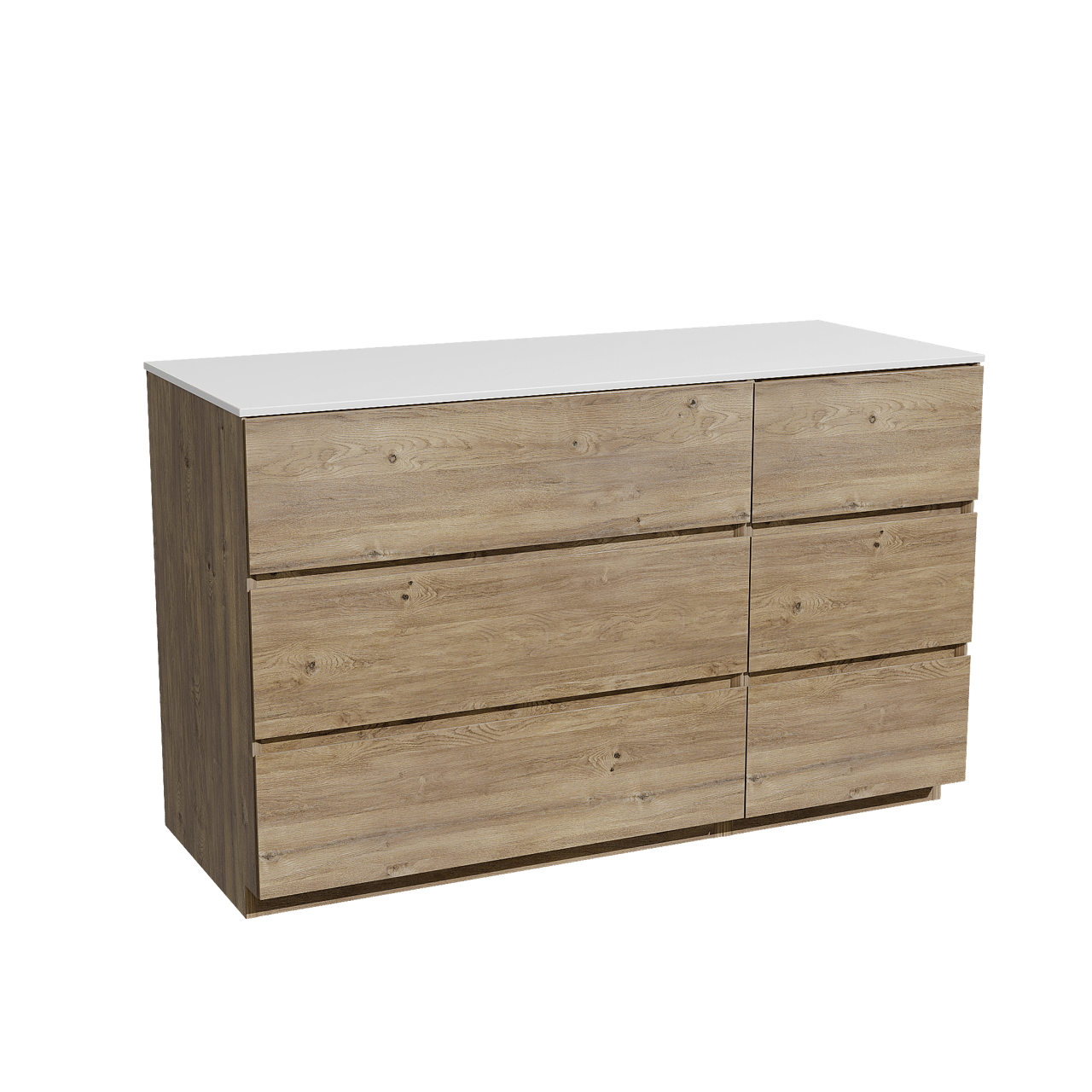 Storke Edge badkamermeubel met Tavola Tablet voor waskom(men)