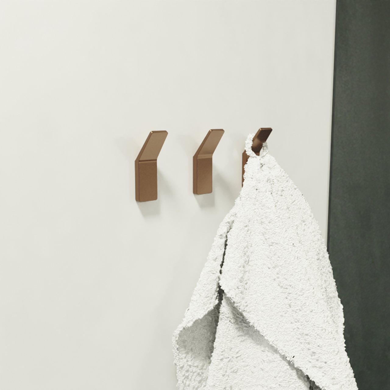 Balmani Amo set haakjes 3 stuks Brushed Rosegold