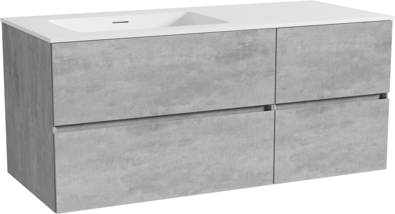 Storke Edge meuble salle de bains avec plan vasque Mata