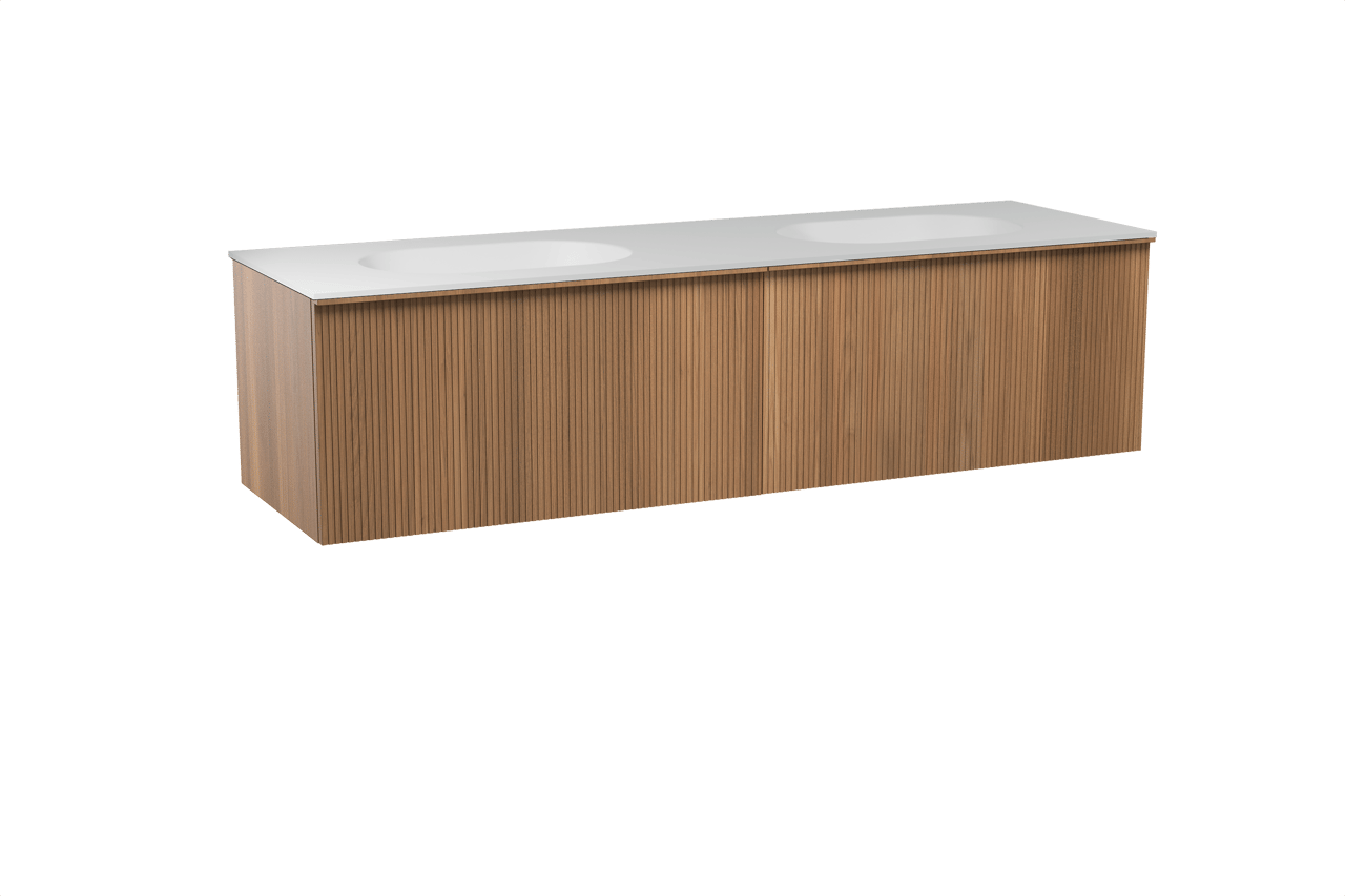 Balmani Forma meuble salle de bains avec plan vasque Tablo Oval