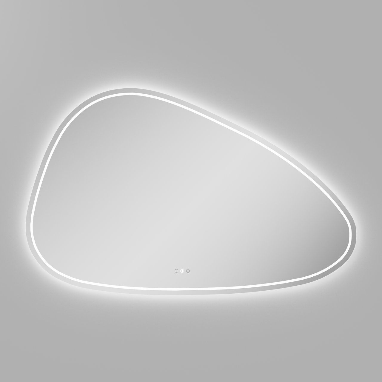 Balmani Ghost Touch miroir organique lumineux et anti-buée 150 x 94 cm