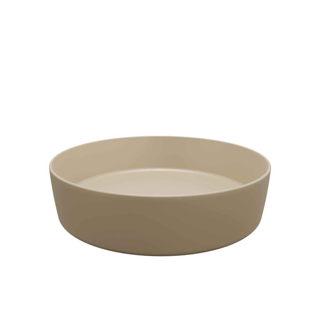 Balmani Fiyi waskom mat Dune Solid Surface rond Ø 39 cm