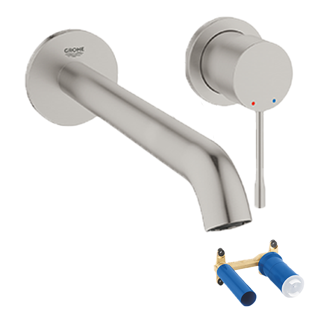 Grohe Essence L robinet de lavabo, élément encastré inclus