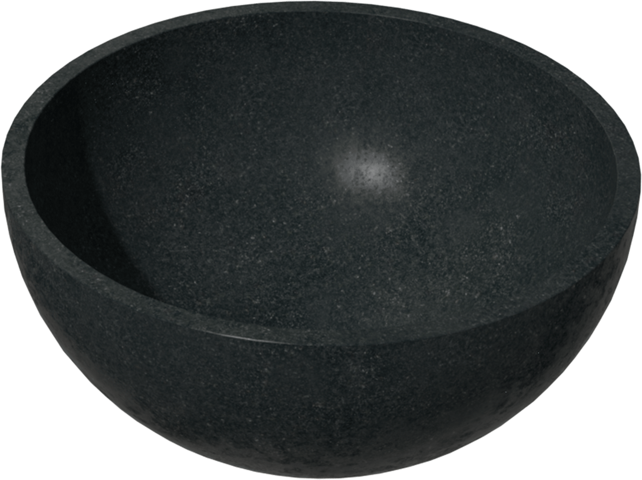Balmani Bari XS vasque à poser granite aiguisé rond Ø 22 cm