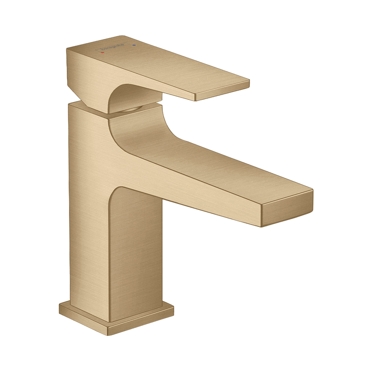 Hansgrohe Metropol 100 Waschbecken Armatur: Brushed Bronze