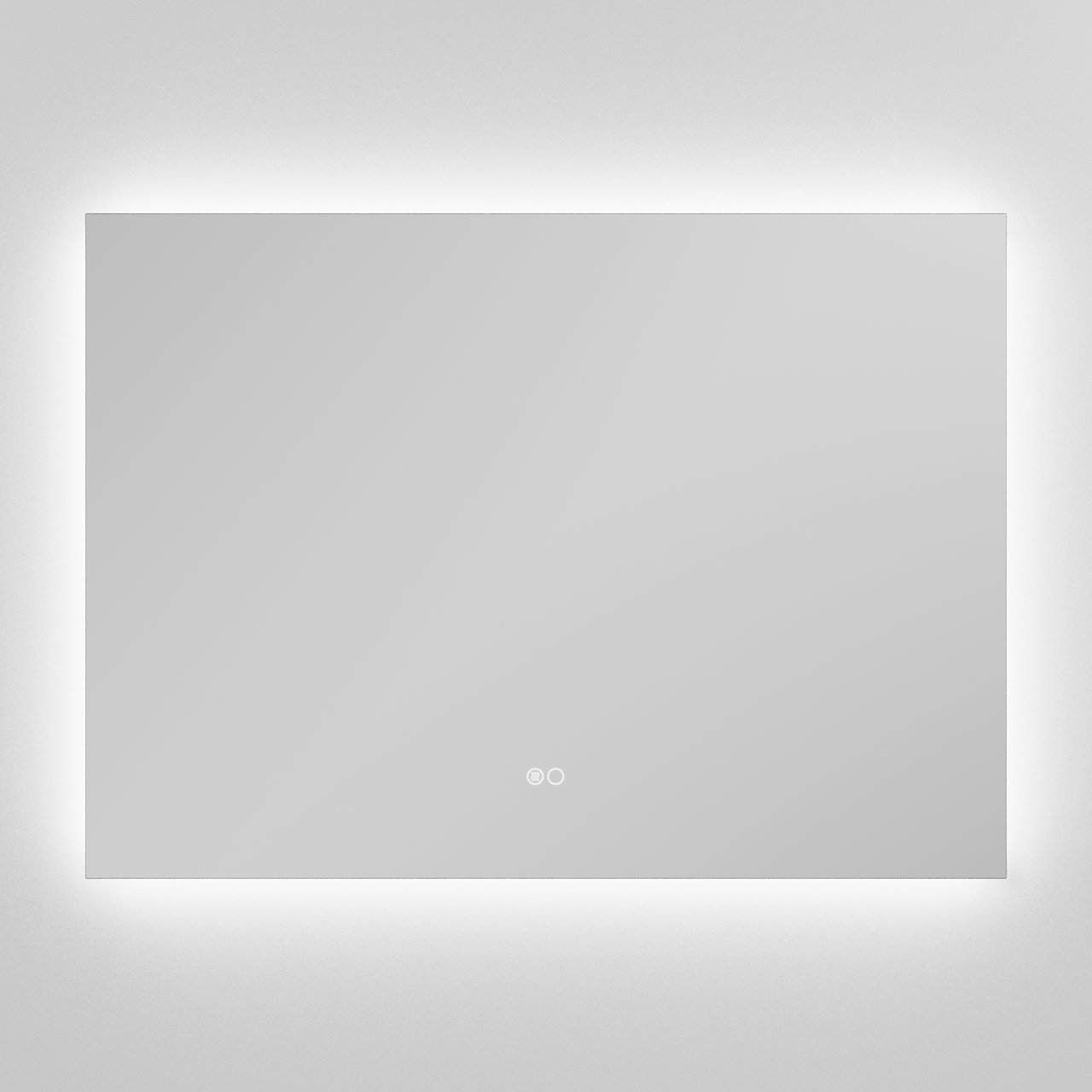 Balmani Giro Touch miroir rectangulaire lumineux et anti-buée Ø 90 cm