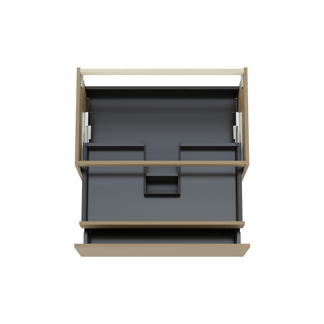 Balmani Sfera zwevende wastafelonderkast 90 x 55 cm Dune 2 lades