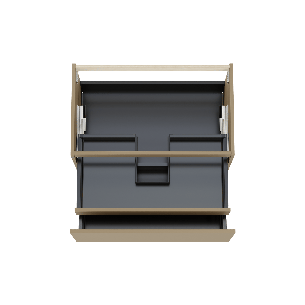 Balmani Sfera meuble sous-lavabo suspendu 90 x 55 cm Dune 2 tiroirs