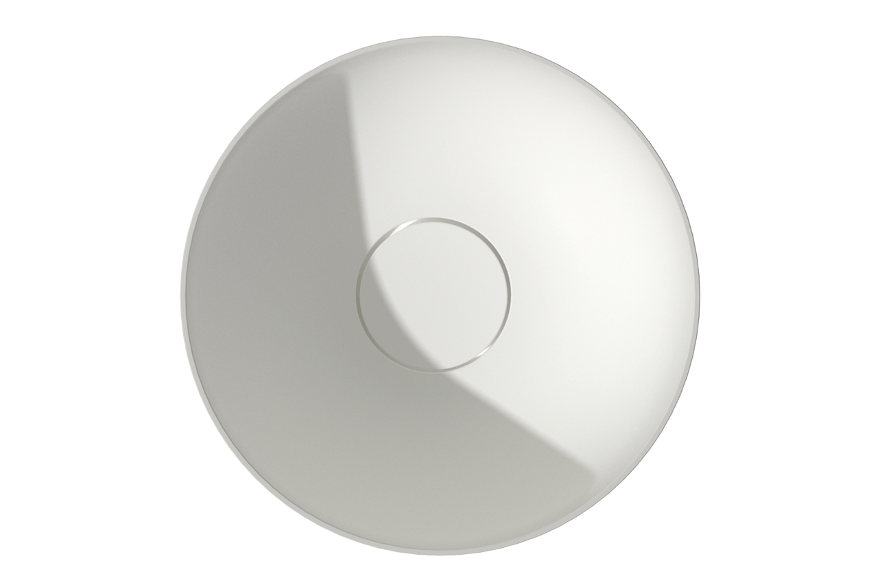 Balmani Bowl waskom matte Solid Surface rond Ø 24 cm