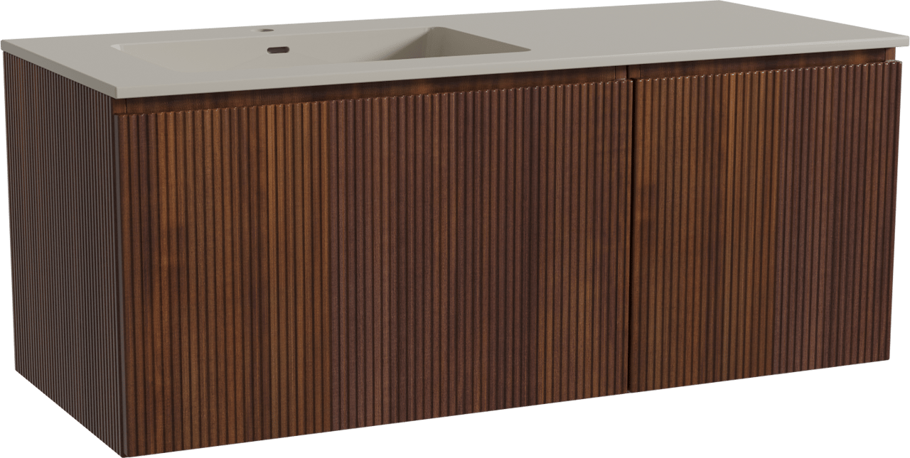 Storke Ribs badkamermeubel met Diva wastafel