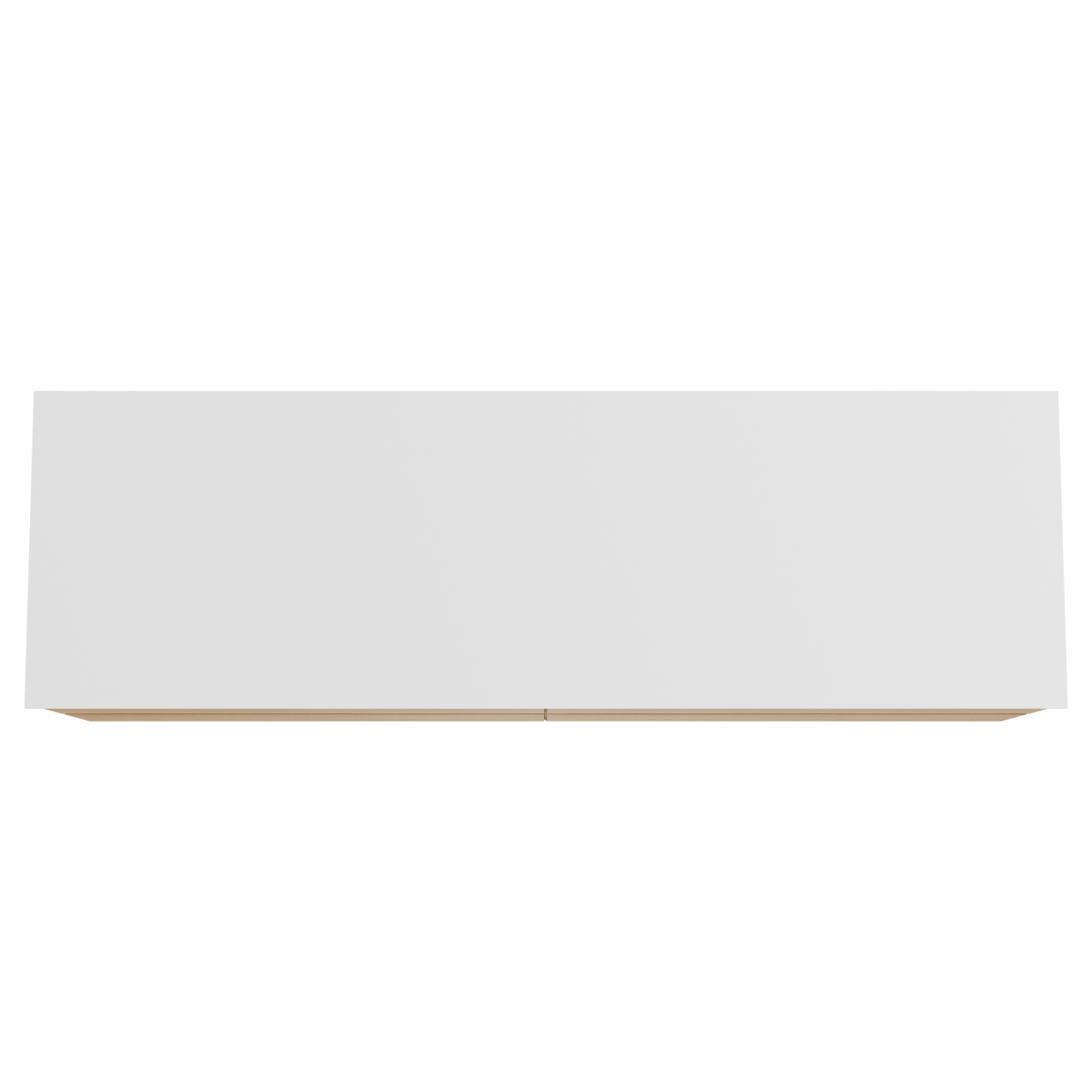 Balmani Mitra zwevend badkamermeubel 180 x 55 cm natuur eik met Stretto enkel of dubbel tablet in solid surface mat wit