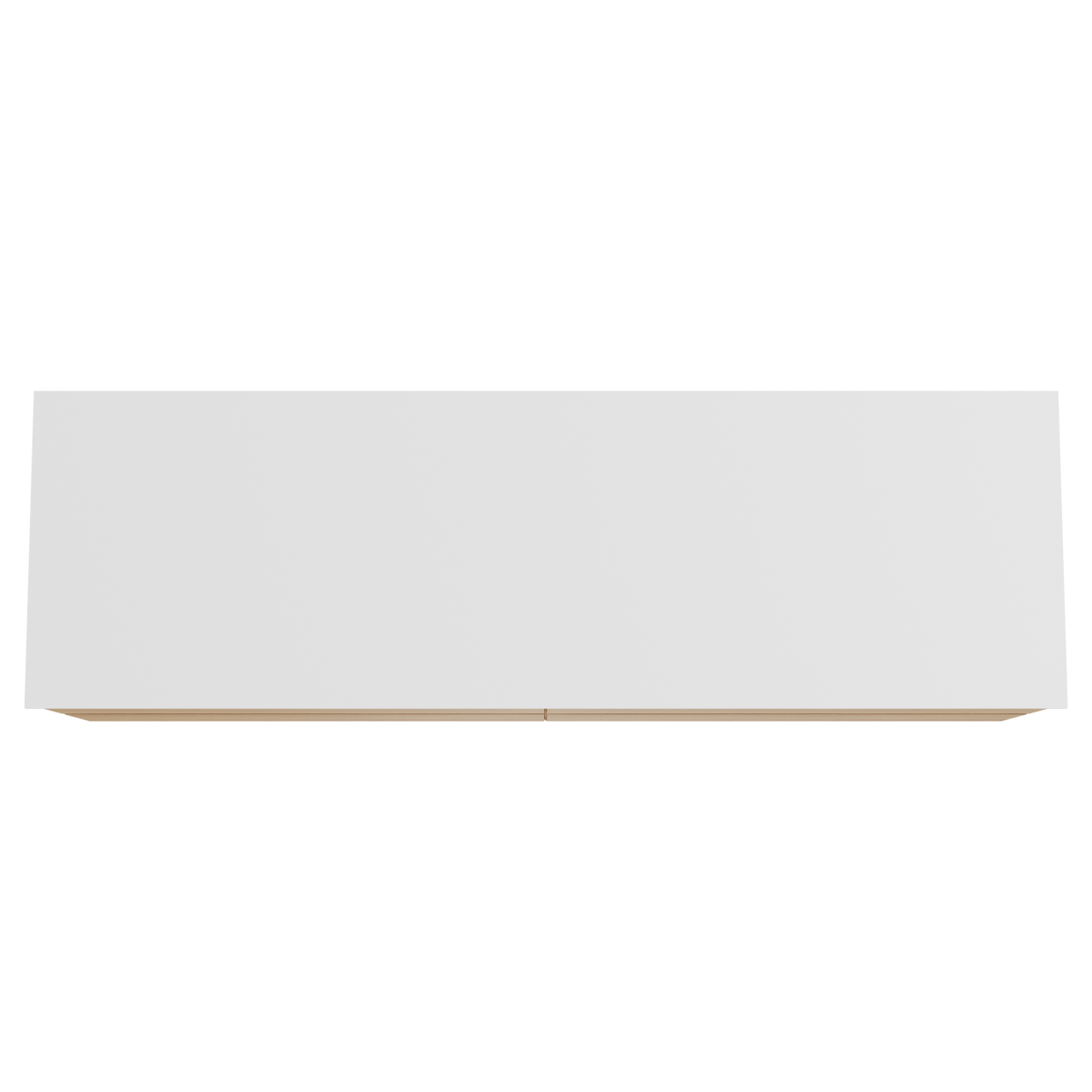 Balmani Mitra zwevend badkamermeubel 180 x 55 cm natuur eik met Stretto enkel of dubbel tablet in solid surface mat wit