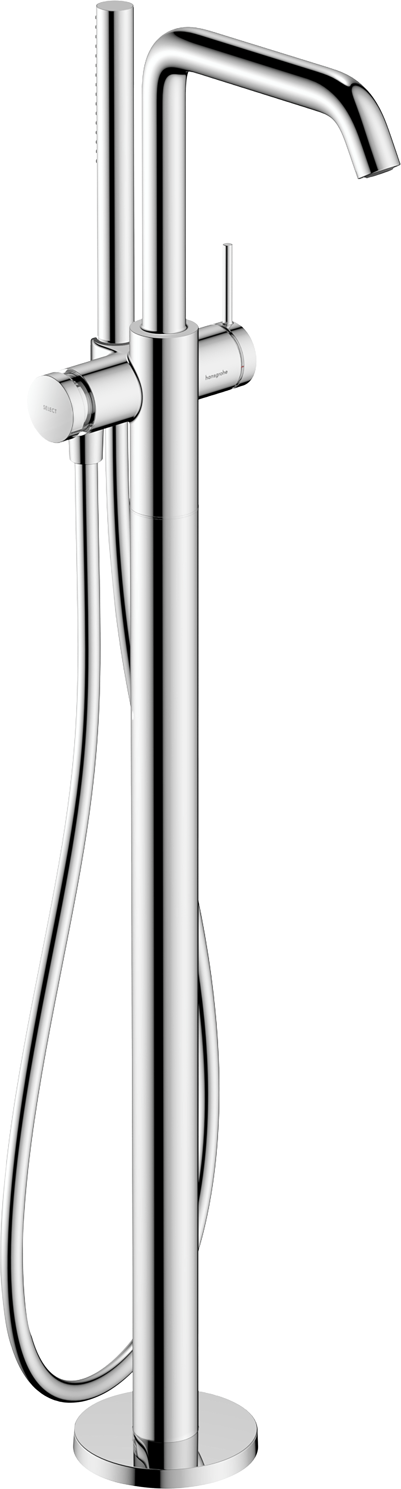 Hansgrohe Tecturis S Freistehende Badewannenarmatur Einbauelement nicht inklusive