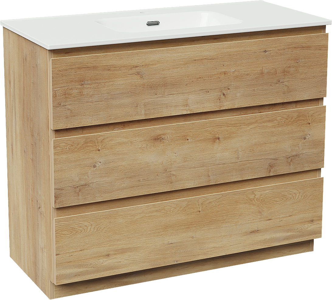 Linie Lado badkamermeubel met Baro Wastafel