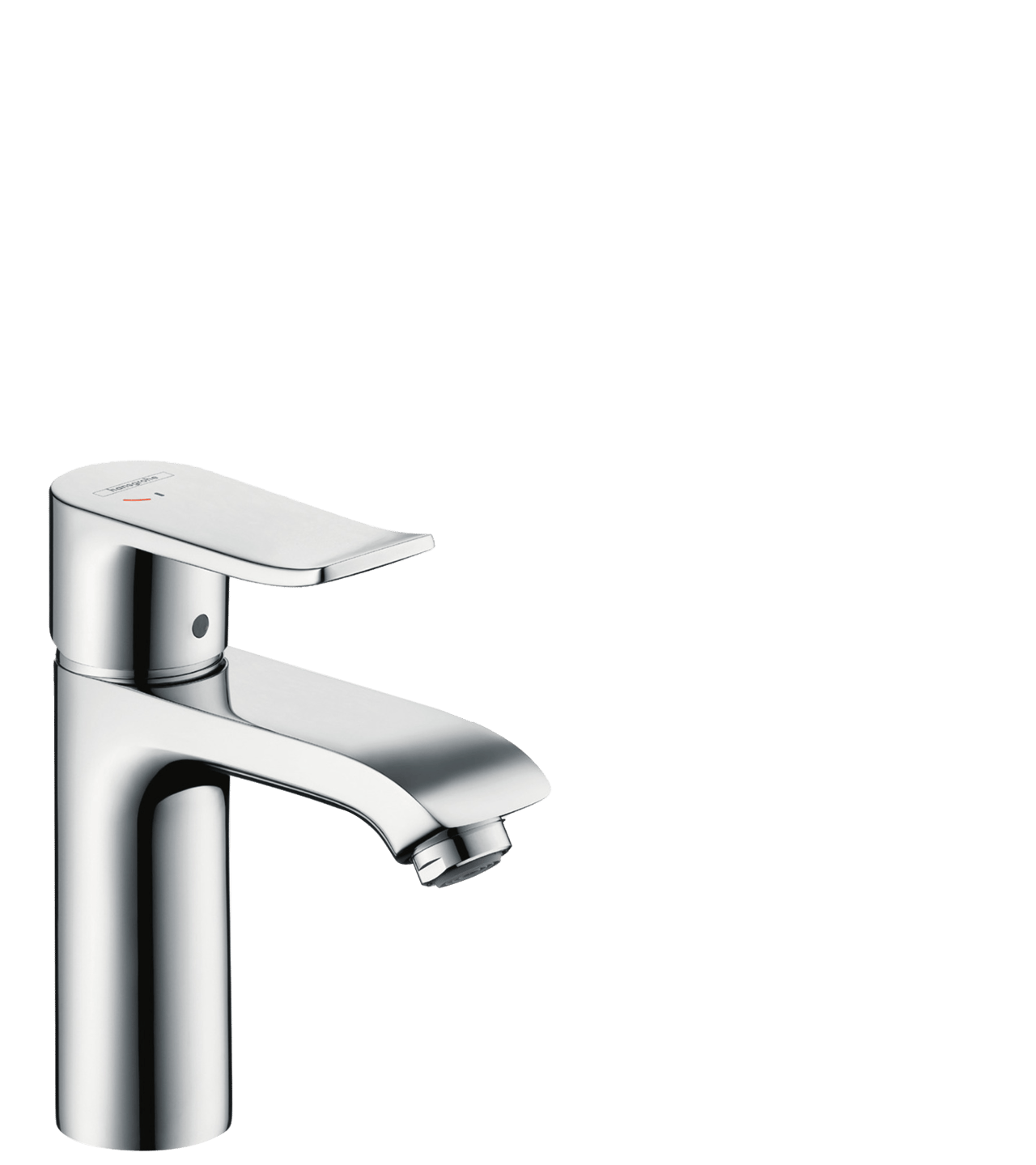 Hansgrohe Metris 110 Coolstart Waschtisch-Armatur, Chrom glänzend