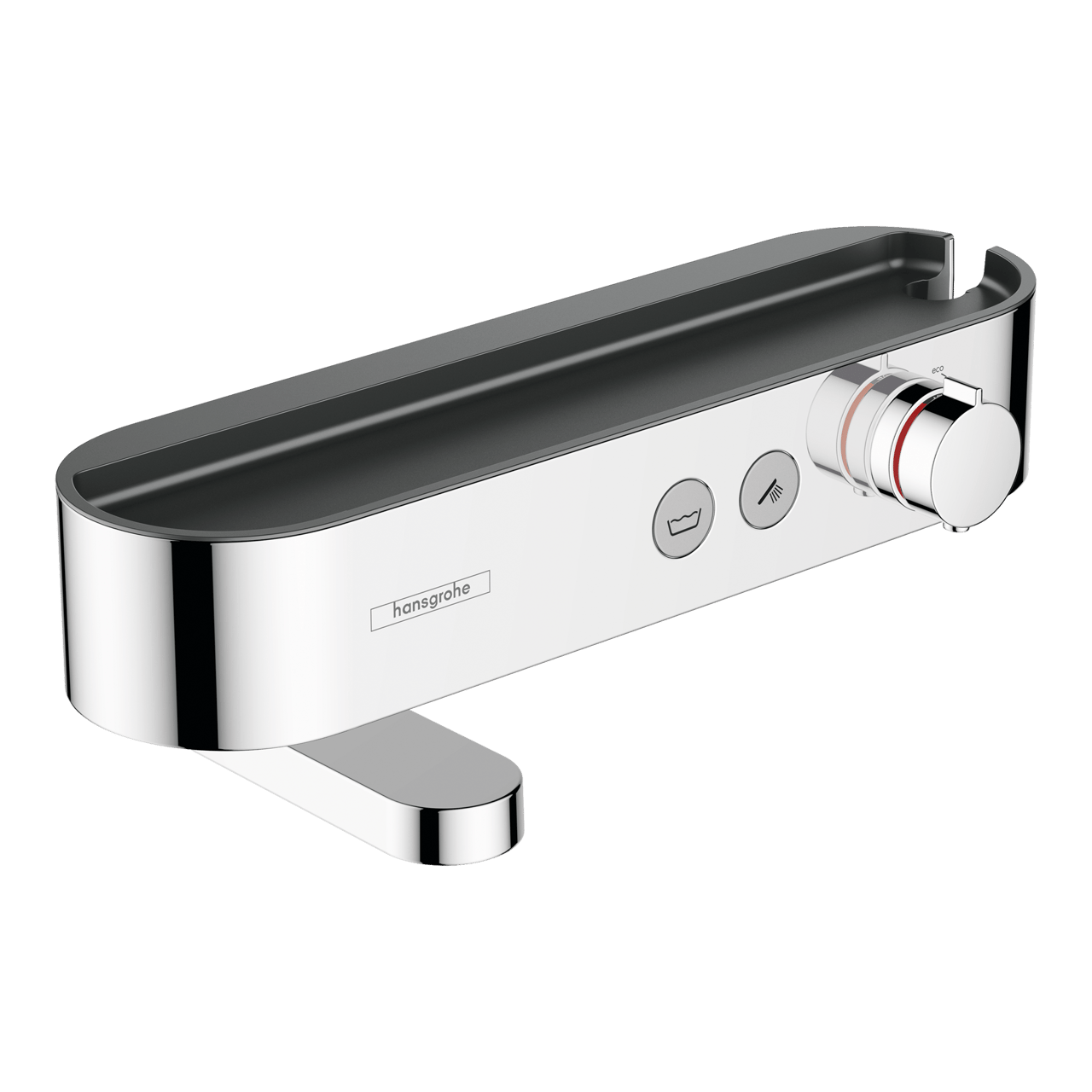 Hansgrohe ShowerTablet Select Aufputz-Badewannenarmatur: Chrom Glänzend