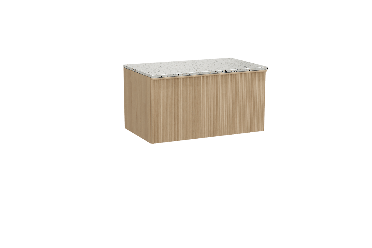 Balmani Forma meuble salle de bains avec tablette pour vasques Stretto