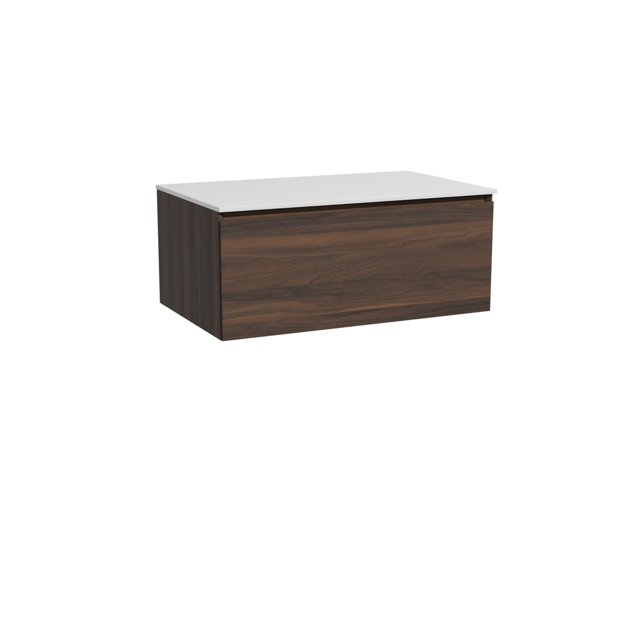 Storke Edge meuble salle de bains avec tablette pour vasques Tavola