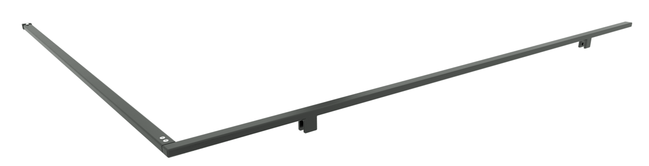 Balmani BMSS Crest stabilisatiestang rechts 132x100cm mat zwart